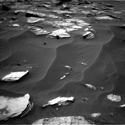 Nasa's Mars rover Curiosity acquired this image using its Left Navigation Camera on Sol 3280, at drive 1490, site number 91