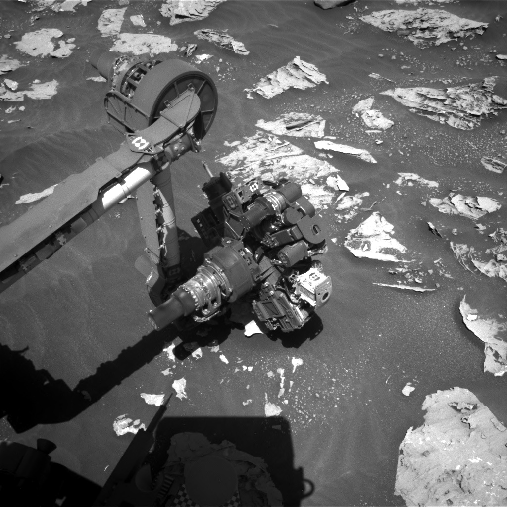 Nasa's Mars rover Curiosity acquired this image using its Right Navigation Camera on Sol 3280, at drive 1298, site number 91