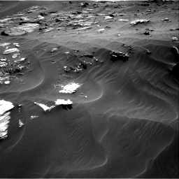 Nasa's Mars rover Curiosity acquired this image using its Right Navigation Camera on Sol 3280, at drive 1406, site number 91
