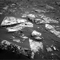Nasa's Mars rover Curiosity acquired this image using its Left Navigation Camera on Sol 3284, at drive 1592, site number 91