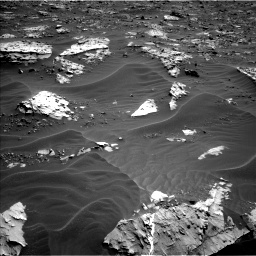 Nasa's Mars rover Curiosity acquired this image using its Left Navigation Camera on Sol 3284, at drive 1616, site number 91