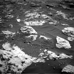 Nasa's Mars rover Curiosity acquired this image using its Left Navigation Camera on Sol 3284, at drive 1676, site number 91