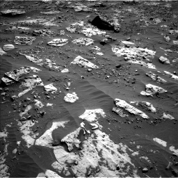 Nasa's Mars rover Curiosity acquired this image using its Left Navigation Camera on Sol 3284, at drive 1706, site number 91