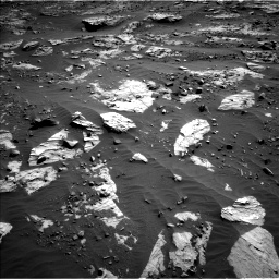 Nasa's Mars rover Curiosity acquired this image using its Left Navigation Camera on Sol 3284, at drive 1730, site number 91