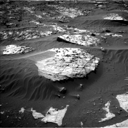 Nasa's Mars rover Curiosity acquired this image using its Left Navigation Camera on Sol 3284, at drive 1838, site number 91