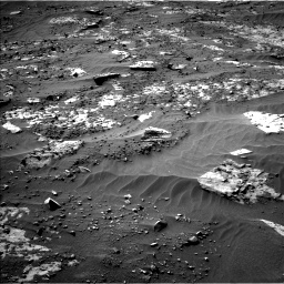 Nasa's Mars rover Curiosity acquired this image using its Left Navigation Camera on Sol 3284, at drive 1856, site number 91