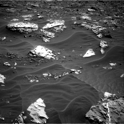 Nasa's Mars rover Curiosity acquired this image using its Right Navigation Camera on Sol 3284, at drive 1622, site number 91