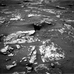 Nasa's Mars rover Curiosity acquired this image using its Left Navigation Camera on Sol 3285, at drive 2012, site number 91