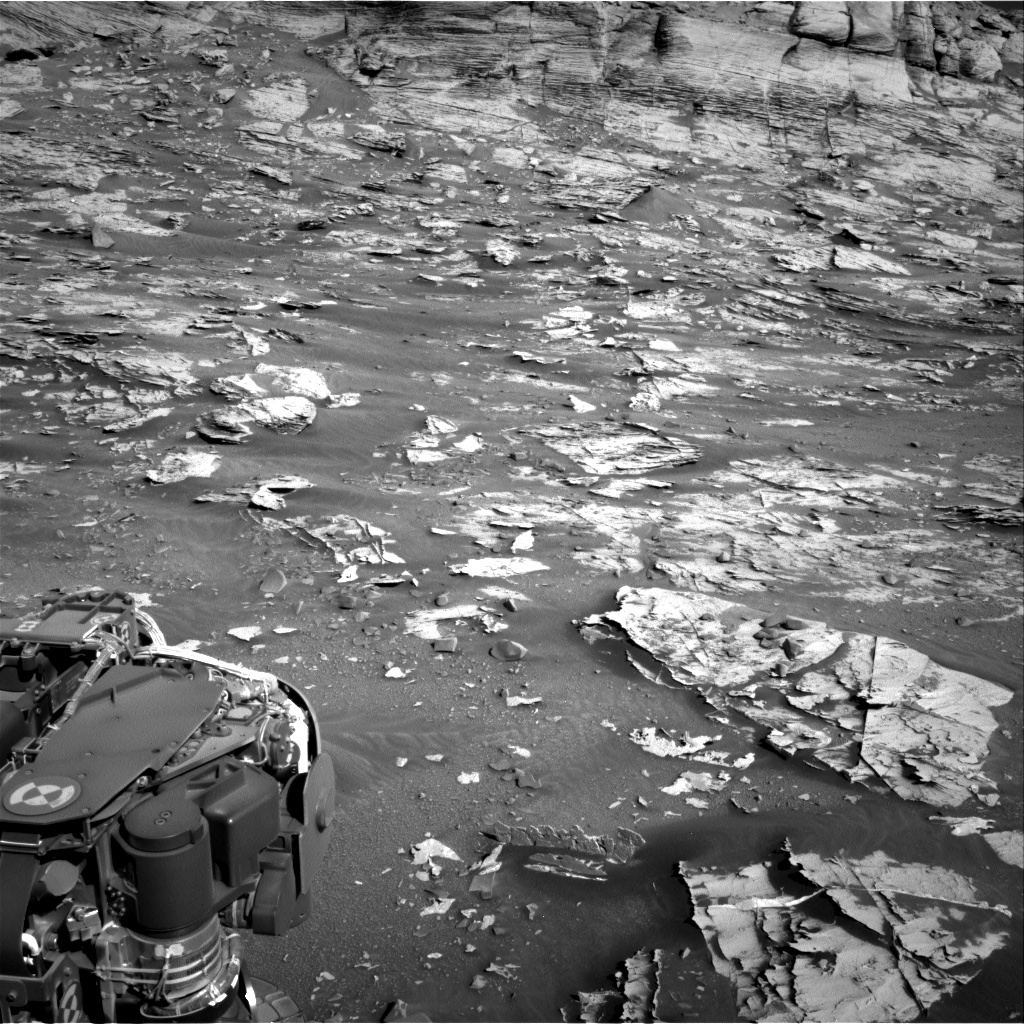 Nasa's Mars rover Curiosity acquired this image using its Right Navigation Camera on Sol 3285, at drive 2030, site number 91