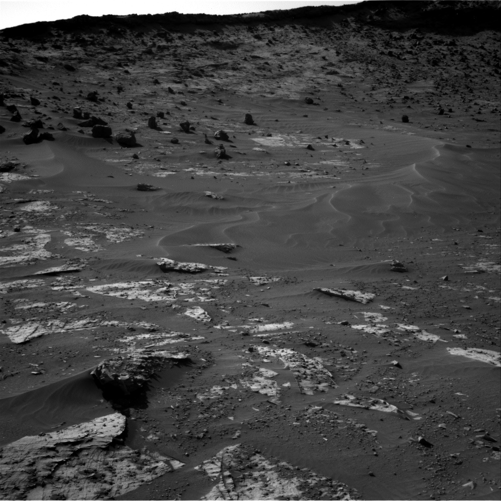 Nasa's Mars rover Curiosity acquired this image using its Right Navigation Camera on Sol 3285, at drive 2030, site number 91