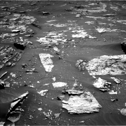 Nasa's Mars rover Curiosity acquired this image using its Left Navigation Camera on Sol 3286, at drive 2030, site number 91