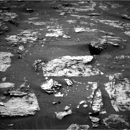 Nasa's Mars rover Curiosity acquired this image using its Left Navigation Camera on Sol 3286, at drive 2036, site number 91