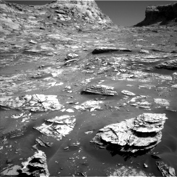 Nasa's Mars rover Curiosity acquired this image using its Left Navigation Camera on Sol 3286, at drive 2036, site number 91
