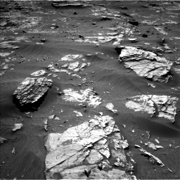 Nasa's Mars rover Curiosity acquired this image using its Left Navigation Camera on Sol 3286, at drive 2120, site number 91