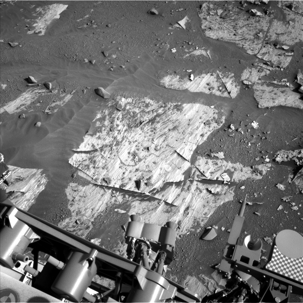 Nasa's Mars rover Curiosity acquired this image using its Left Navigation Camera on Sol 3287, at drive 2132, site number 91