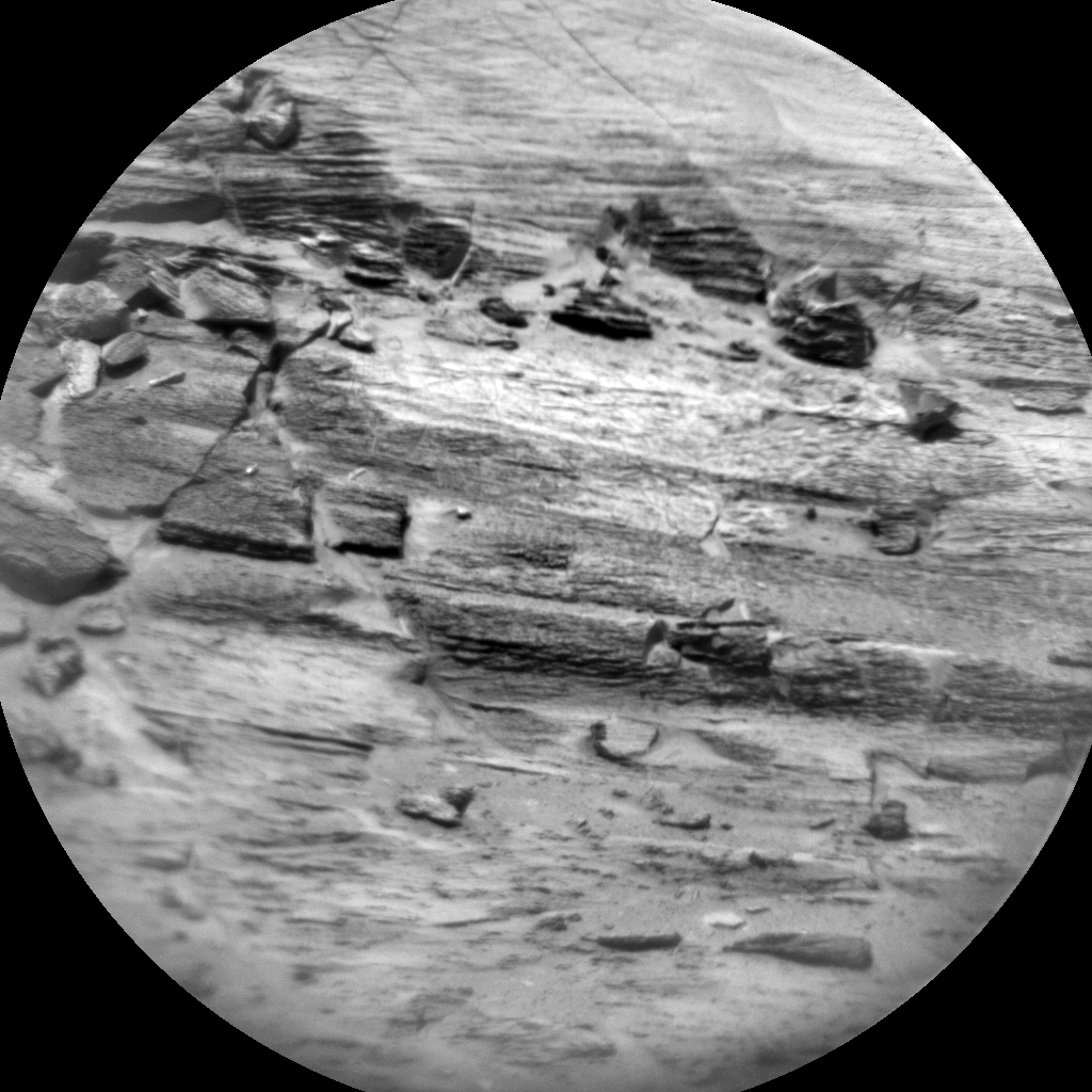 Nasa's Mars rover Curiosity acquired this image using its Chemistry & Camera (ChemCam) on Sol 3293, at drive 2132, site number 91