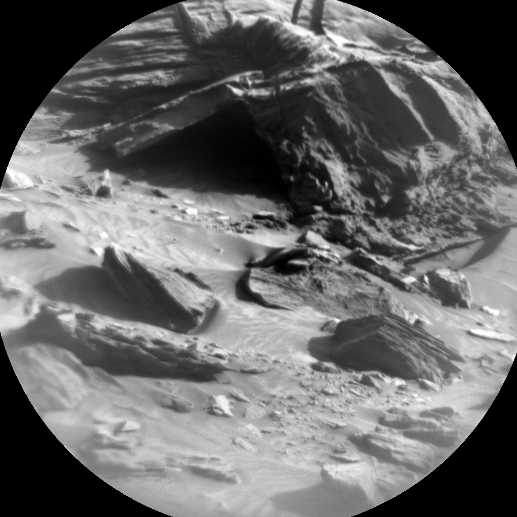 Nasa's Mars rover Curiosity acquired this image using its Chemistry & Camera (ChemCam) on Sol 3294, at drive 2132, site number 91
