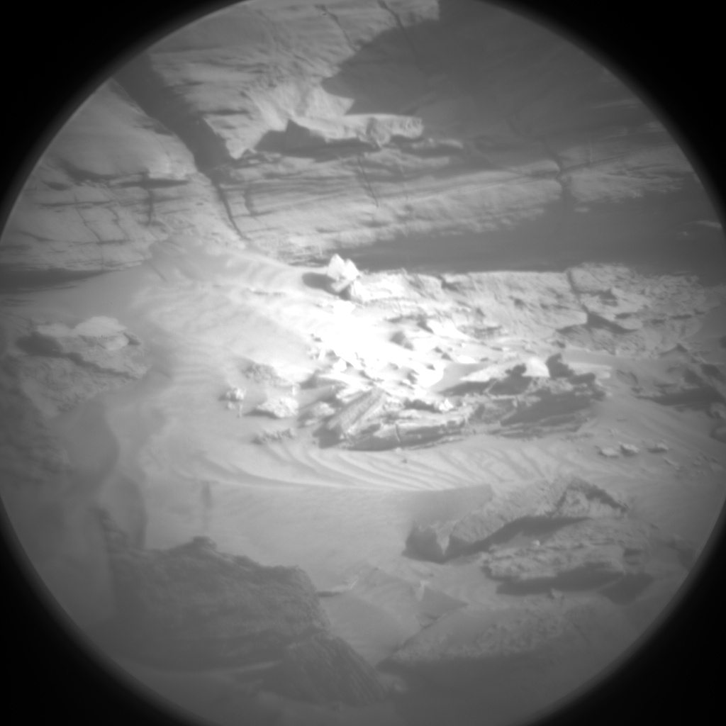Nasa's Mars rover Curiosity acquired this image using its Chemistry & Camera (ChemCam) on Sol 3303, at drive 2132, site number 91