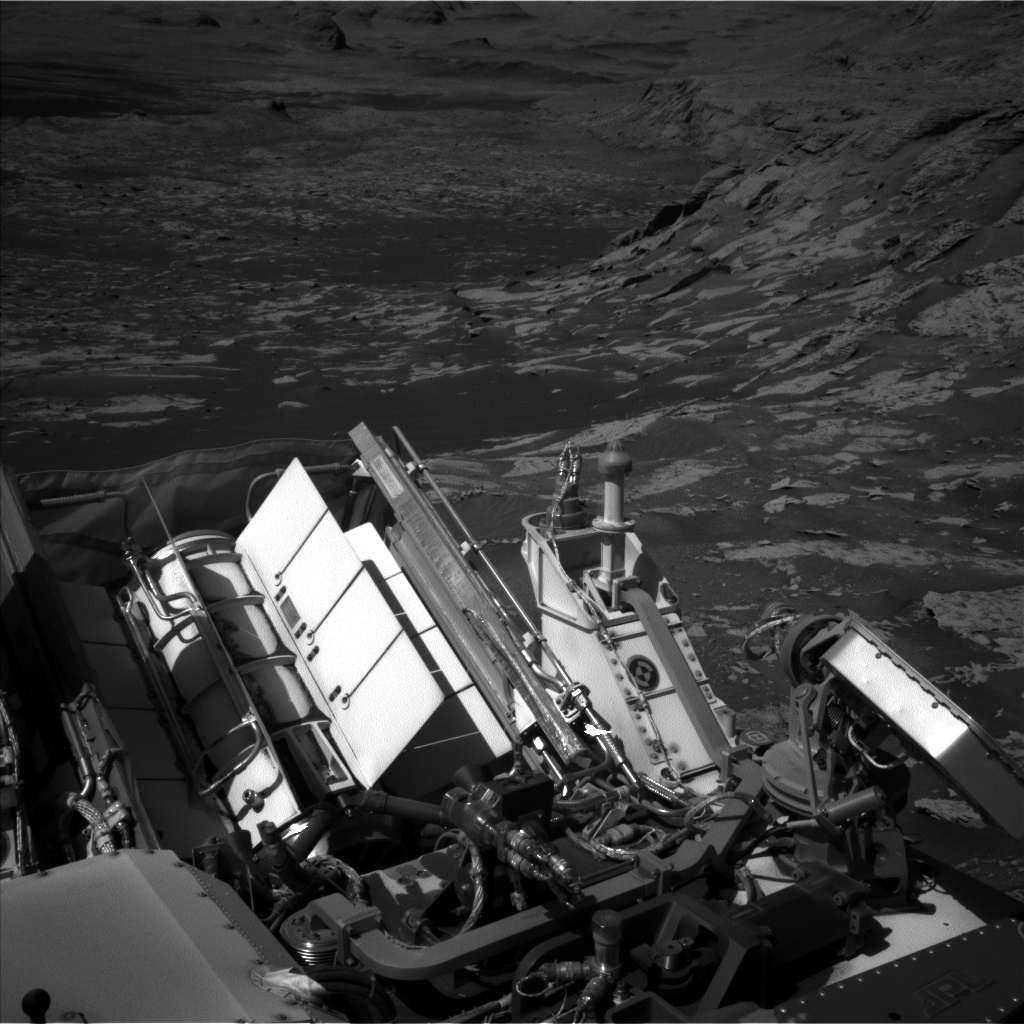 Nasa's Mars rover Curiosity acquired this image using its Left Navigation Camera on Sol 3304, at drive 2132, site number 91