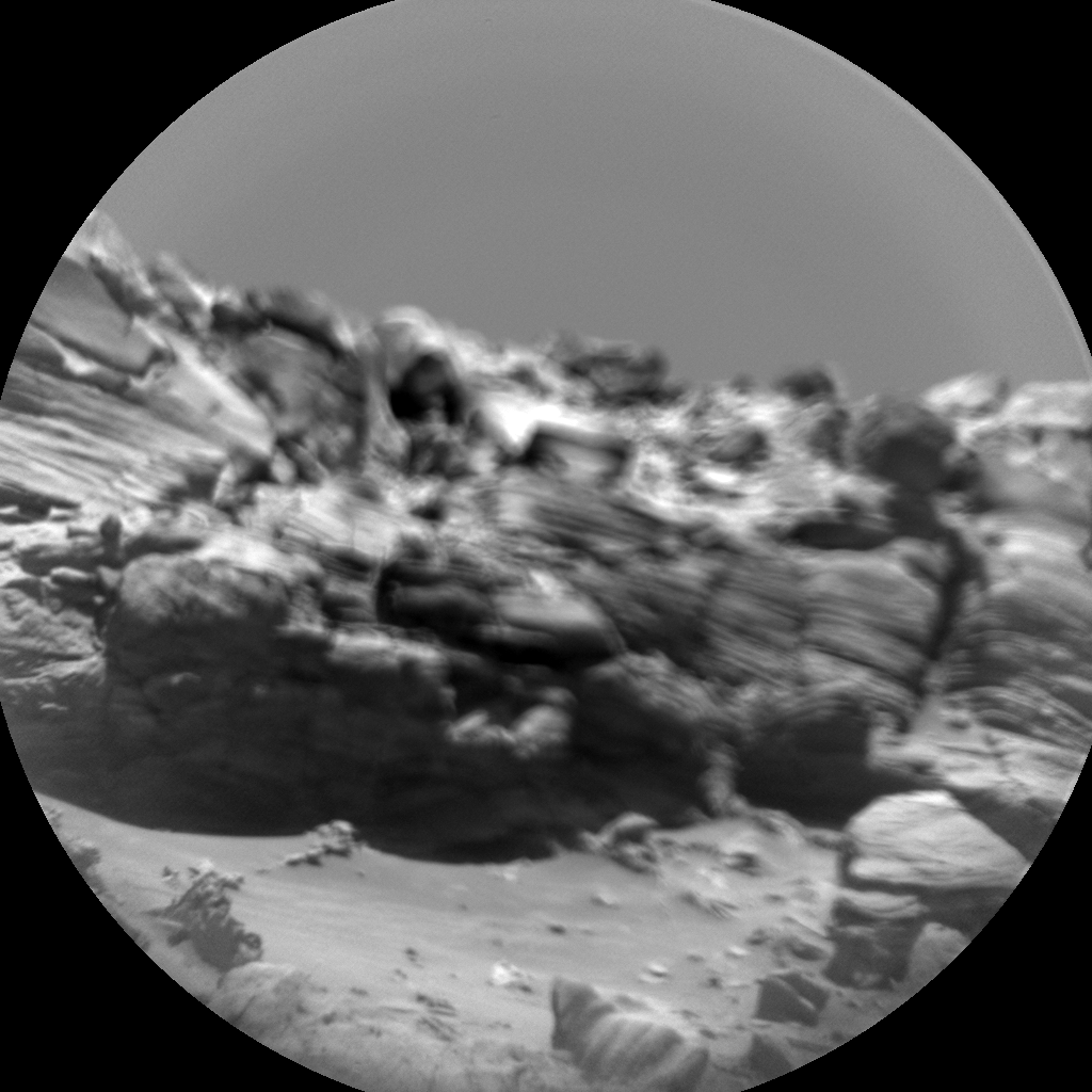 Nasa's Mars rover Curiosity acquired this image using its Chemistry & Camera (ChemCam) on Sol 3308, at drive 2132, site number 91