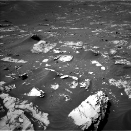 Nasa's Mars rover Curiosity acquired this image using its Left Navigation Camera on Sol 3312, at drive 2216, site number 91