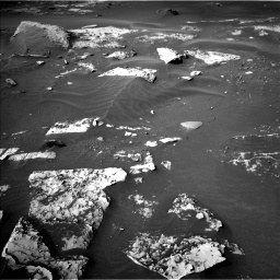 Nasa's Mars rover Curiosity acquired this image using its Left Navigation Camera on Sol 3312, at drive 2390, site number 91