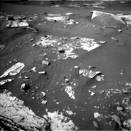 Nasa's Mars rover Curiosity acquired this image using its Left Navigation Camera on Sol 3312, at drive 2414, site number 91