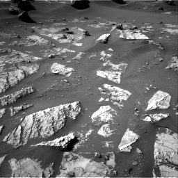 Nasa's Mars rover Curiosity acquired this image using its Right Navigation Camera on Sol 3312, at drive 2438, site number 91