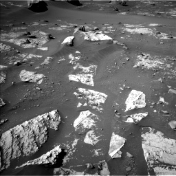 Nasa's Mars rover Curiosity acquired this image using its Left Navigation Camera on Sol 3313, at drive 2448, site number 91