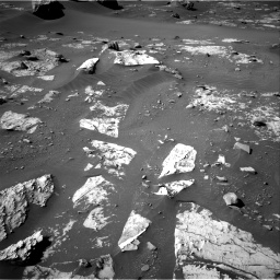 Nasa's Mars rover Curiosity acquired this image using its Right Navigation Camera on Sol 3313, at drive 2448, site number 91