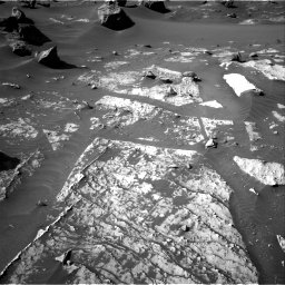 Nasa's Mars rover Curiosity acquired this image using its Right Navigation Camera on Sol 3313, at drive 2484, site number 91
