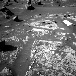 Nasa's Mars rover Curiosity acquired this image using its Right Navigation Camera on Sol 3313, at drive 2490, site number 91