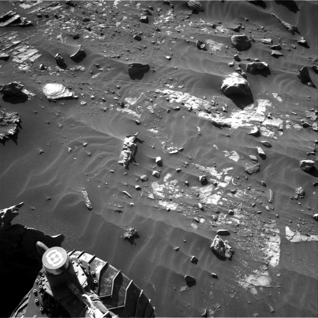 Nasa's Mars rover Curiosity acquired this image using its Right Navigation Camera on Sol 3313, at drive 2538, site number 91