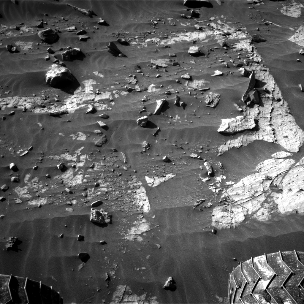 Nasa's Mars rover Curiosity acquired this image using its Right Navigation Camera on Sol 3313, at drive 2538, site number 91