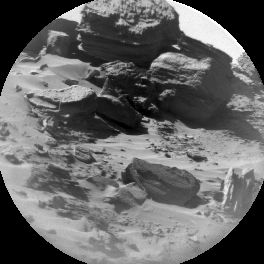 Nasa's Mars rover Curiosity acquired this image using its Chemistry & Camera (ChemCam) on Sol 3313, at drive 2442, site number 91
