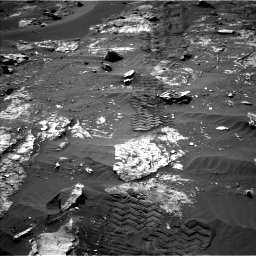 Nasa's Mars rover Curiosity acquired this image using its Left Navigation Camera on Sol 3318, at drive 2736, site number 91