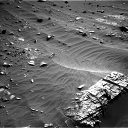 Nasa's Mars rover Curiosity acquired this image using its Left Navigation Camera on Sol 3318, at drive 2838, site number 91