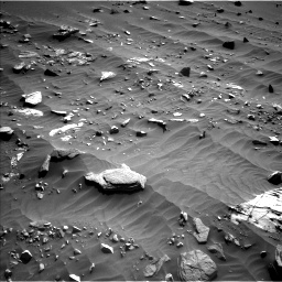 Nasa's Mars rover Curiosity acquired this image using its Left Navigation Camera on Sol 3318, at drive 2856, site number 91