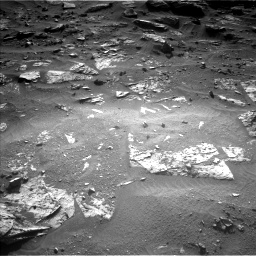 Nasa's Mars rover Curiosity acquired this image using its Left Navigation Camera on Sol 3318, at drive 2976, site number 91