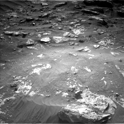 Nasa's Mars rover Curiosity acquired this image using its Left Navigation Camera on Sol 3318, at drive 2988, site number 91