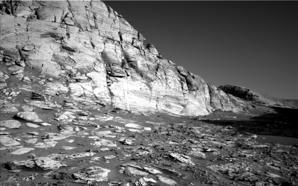 Nasa's Mars rover Curiosity acquired this image using its Left Navigation Camera on Sol 3318, at drive 3000, site number 91