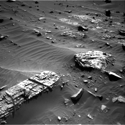 Nasa's Mars rover Curiosity acquired this image using its Right Navigation Camera on Sol 3318, at drive 2832, site number 91