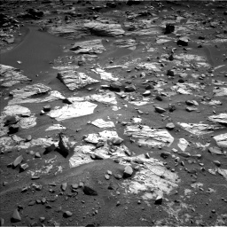 Nasa's Mars rover Curiosity acquired this image using its Left Navigation Camera on Sol 3319, at drive 3096, site number 91