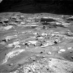 Nasa's Mars rover Curiosity acquired this image using its Left Navigation Camera on Sol 3319, at drive 3192, site number 91