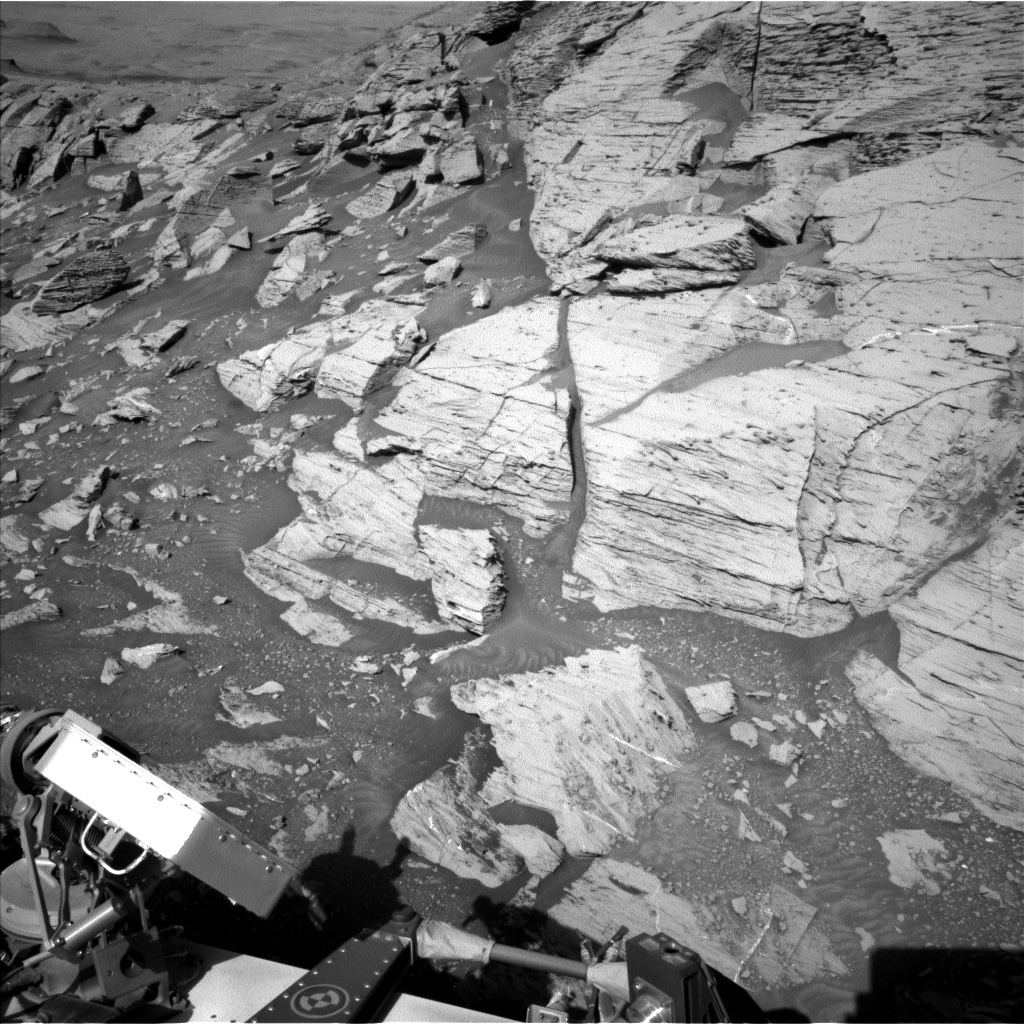 Nasa's Mars rover Curiosity acquired this image using its Left Navigation Camera on Sol 3319, at drive 3204, site number 91