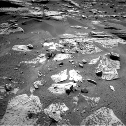 Nasa's Mars rover Curiosity acquired this image using its Left Navigation Camera on Sol 3322, at drive 3234, site number 91