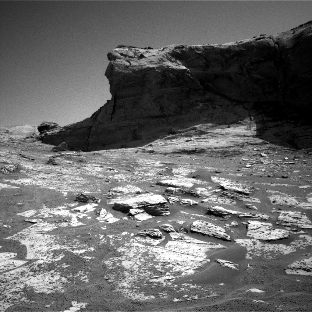 Nasa's Mars rover Curiosity acquired this image using its Left Navigation Camera on Sol 3322, at drive 3234, site number 91