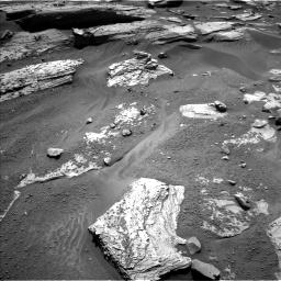 Nasa's Mars rover Curiosity acquired this image using its Left Navigation Camera on Sol 3322, at drive 3246, site number 91