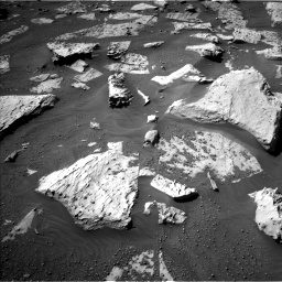 Nasa's Mars rover Curiosity acquired this image using its Left Navigation Camera on Sol 3322, at drive 3342, site number 91