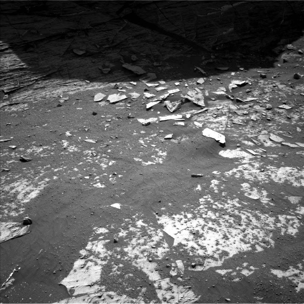 Nasa's Mars rover Curiosity acquired this image using its Left Navigation Camera on Sol 3322, at drive 3384, site number 91